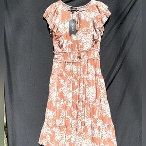 Gigio NWT ruffled, feminine printed dress